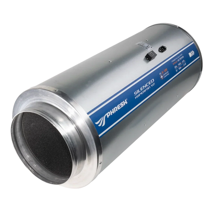 Phresh HyperFan V2 EC Silenced (Stealth) - 10 inch 250mm - 1810 m3/hr - HFS250V2