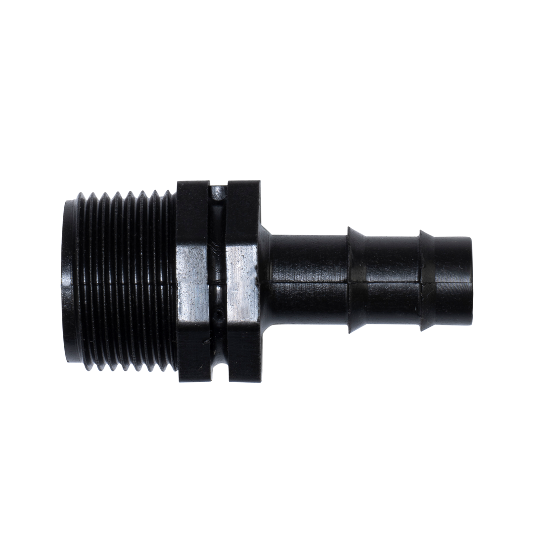 Barbed Hose Tail Connector - Male