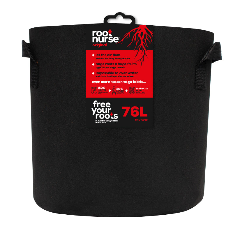 Root Nurse Black Pot