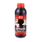 Bottle of Katana Roots fertilizer with red and black design on a white background