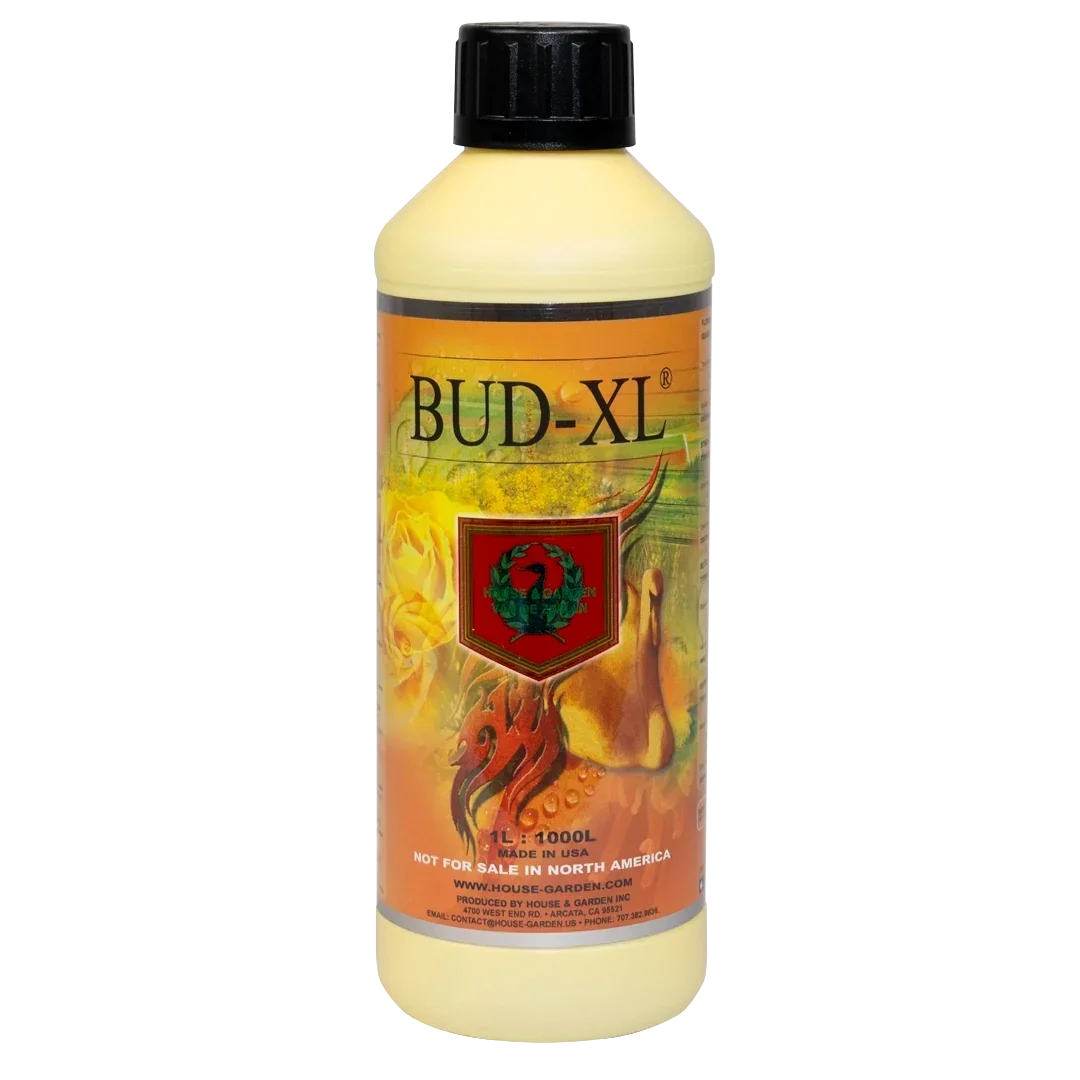 House & Garden: Bud XL Maximise the growth, vigor, and yield of your flowers House & Garden Bud XL has the unique ability to