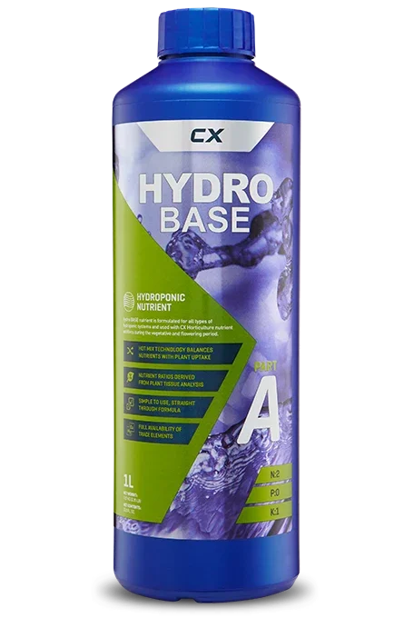 Hydro Base A & B - 1L - DiscountHydro.com - 14.50 - CX Horticulture, Hydropnic Nutrient, Nutrients & Additives > Base Feed (Grow & Bloom)