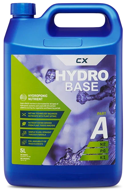 Hydro Base A & B - 1L - DiscountHydro.com - 14.50 - CX Horticulture, Hydropnic Nutrient, Nutrients & Additives > Base Feed (Grow & Bloom)