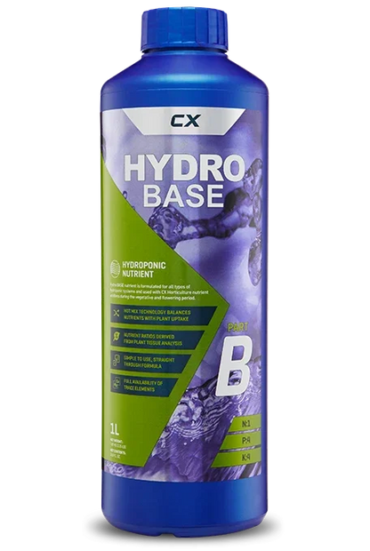 Hydro Base A & B - 1L - DiscountHydro.com - 14.50 - CX Horticulture, Hydropnic Nutrient, Nutrients & Additives > Base Feed (Grow & Bloom)