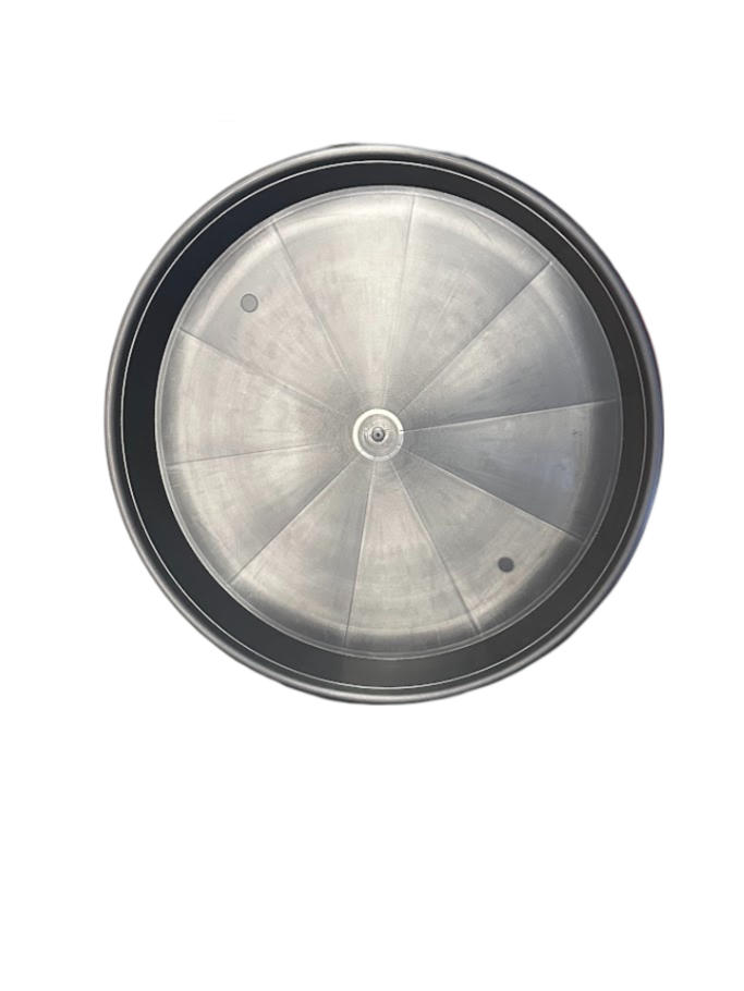 Pjatë e rrumbullakët / Tabaka pikuese e zezë