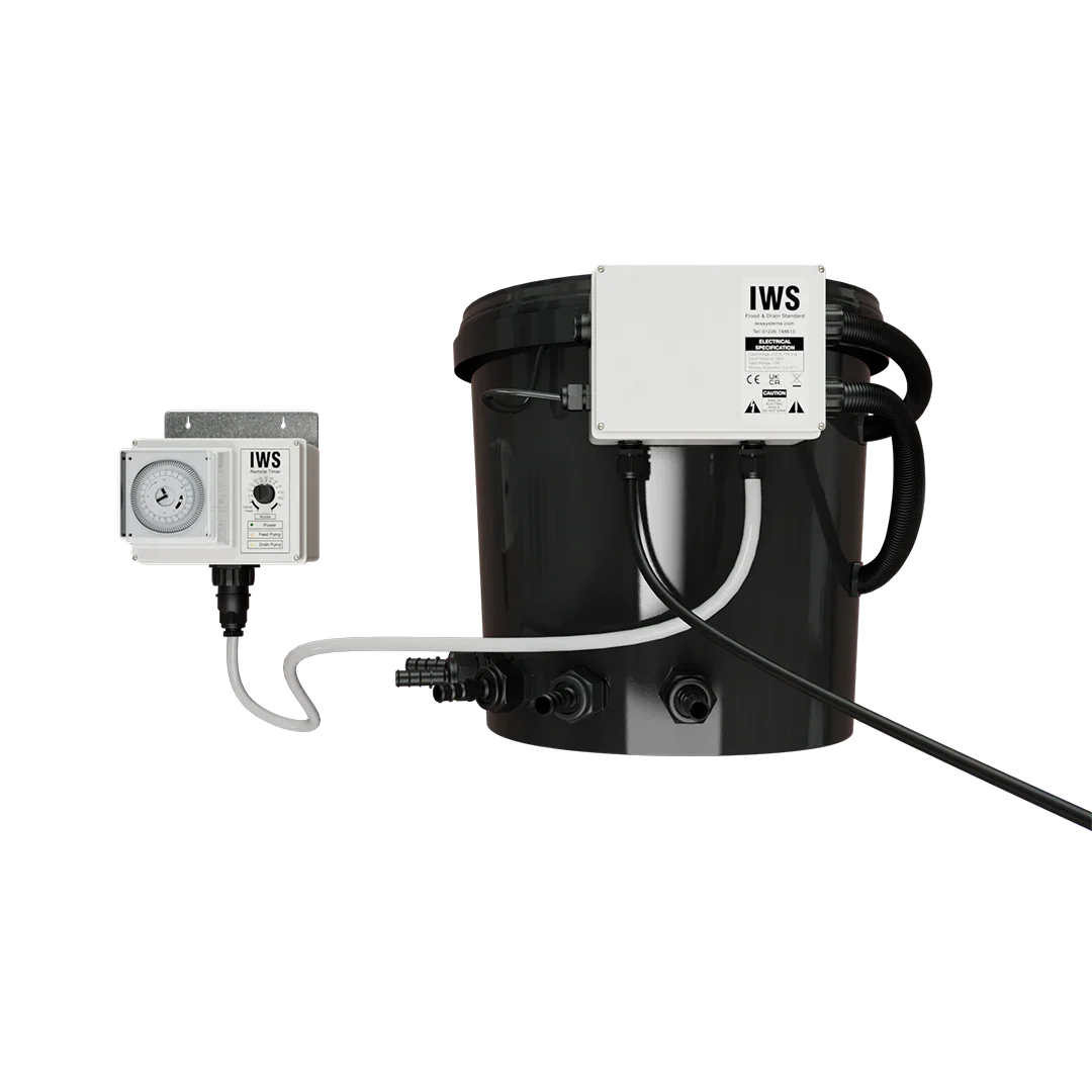 IWS Flood & Drain Control Units - IWS Complete Control Unit Standard Remote (Brain & Timer) - DiscountHydro.com - 328.00 - GAS (Global Air Supplies), IWS, Pots & Trays > Auto Feeding Systems