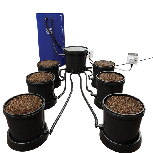 IWS Flood & Drain Standard Remote - IWS STD REMOTE 6 Pot - Punched Pots - 100 L FlexiTank - DiscountHydro.com - 480.00 - GAS (Global Air Supplies), IWS, Pots & Trays > Auto Feeding Systems, Systems