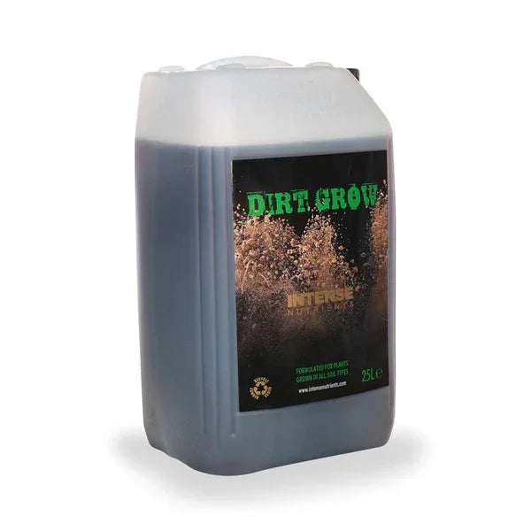 Specifically formulated for plants grown in all soil based growing mediums. Dirt Grow has a unique composition that
