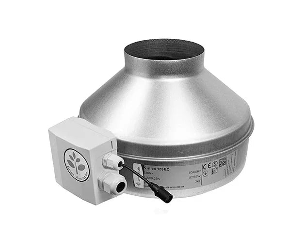 K Fan EC The K EC fan uses state of the art EC technology. The motor control and protection electronics are built into the