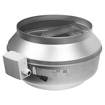 K Fan EC The K EC fan uses state of the art EC technology. The motor control and protection electronics are built into the