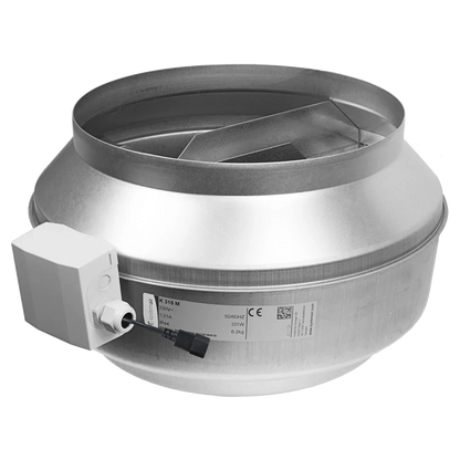 K Fan EC The K EC fan uses state of the art EC technology. The motor control and protection electronics are built into the
