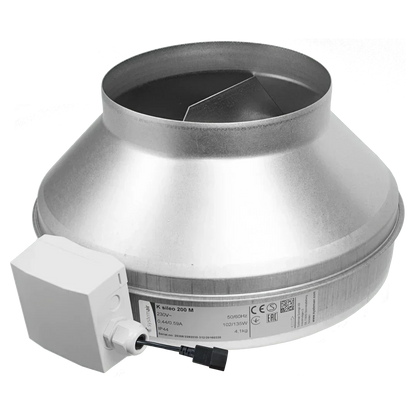 K Fan EC The K EC fan uses state of the art EC technology. The motor control and protection electronics are built into the