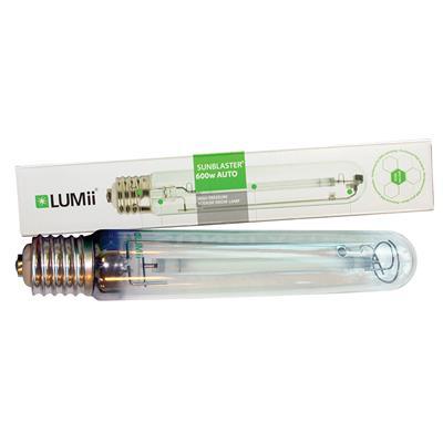 Lumii Sunblaster 600w Auto high pressure sodium grow lamp with packaging