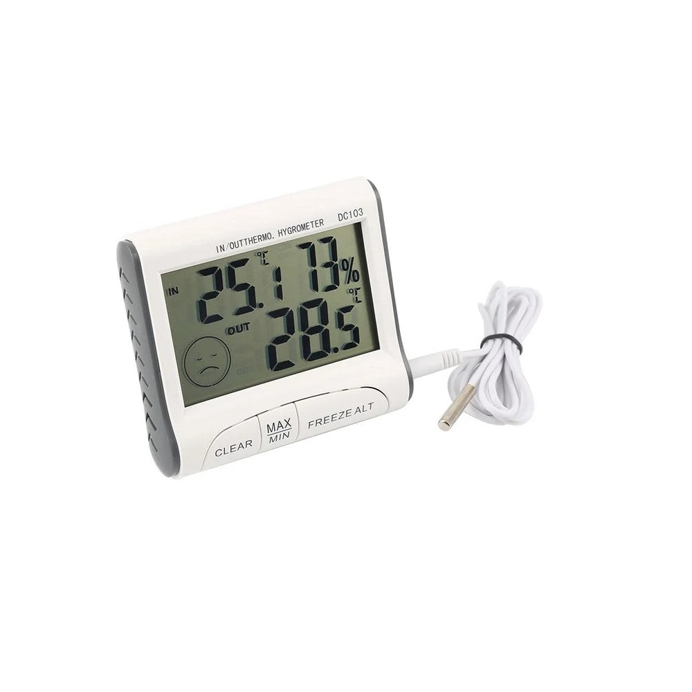 Maxibright Thermo Hygrometer with Probe