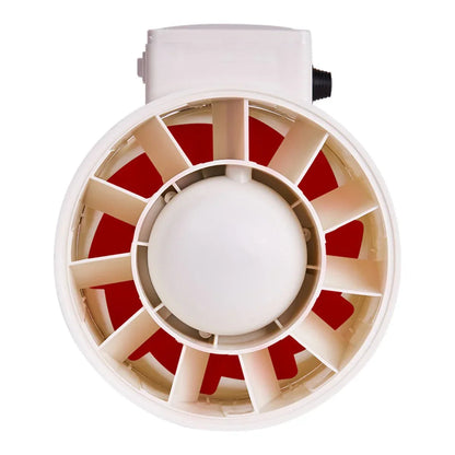 Mammoth TT Twin Speed Inline Fan Switch between two different speeds with the press of a button. This quiet, powerful inline