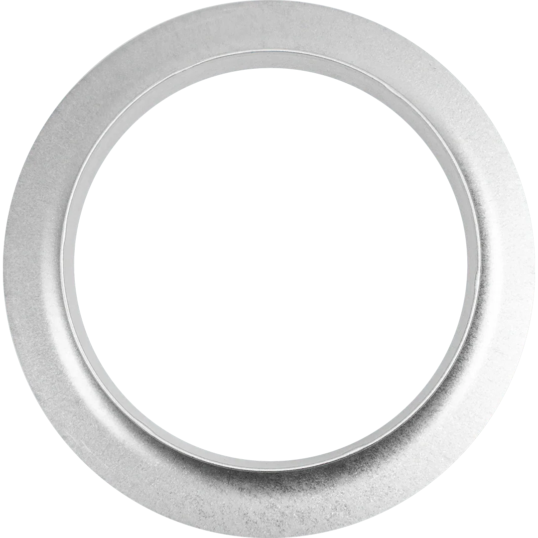 Round Wall Flange – wall mounting duct flanges to terminate a ducting run through a wall. Simply screw to the wall and the