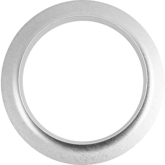 Round Wall Flange – wall mounting duct flanges to terminate a ducting run through a wall. Simply screw to the wall and the