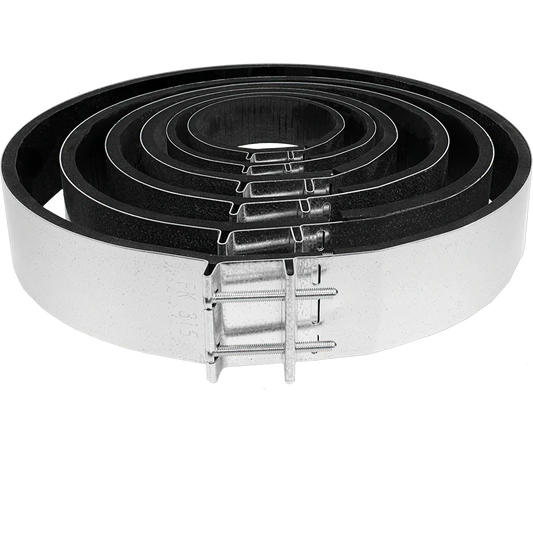 Suppress vibrations and ensure a tight fit with the Systemair fast clamp.