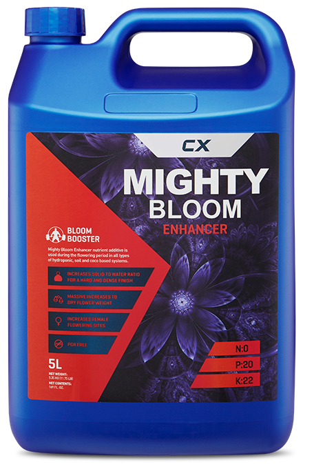 Mighty Bloom Enhancer - 1L - DiscountHydro.com - 34.50 - Bloom, CX Horticulture, Nutrients & Additives > Additives, Nutrients & Additives > Base Feed (Grow & Bloom)