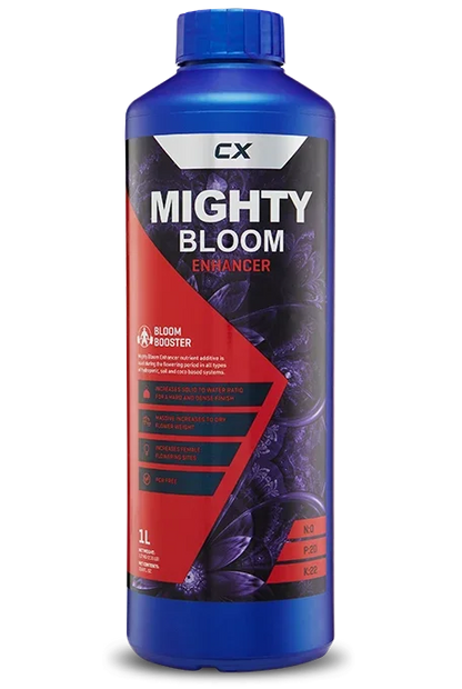 Mighty Bloom Enhancer - 1L - DiscountHydro.com - 34.50 - Bloom, CX Horticulture, Nutrients & Additives > Additives, Nutrients & Additives > Base Feed (Grow & Bloom)