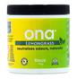 Ona Lemongrass block packaging with yellow and green design on a white background