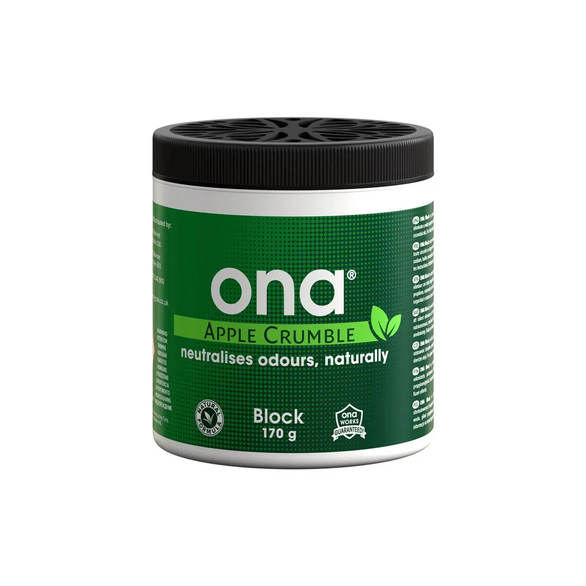 Achieve powerful, natural odour control in hydroponic systems, grow tents, and indoor gardens with this compact, plant-based