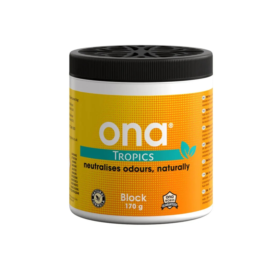 Achieve powerful, natural odour control in hydroponic systems, grow tents, and indoor gardens with this compact, plant-based