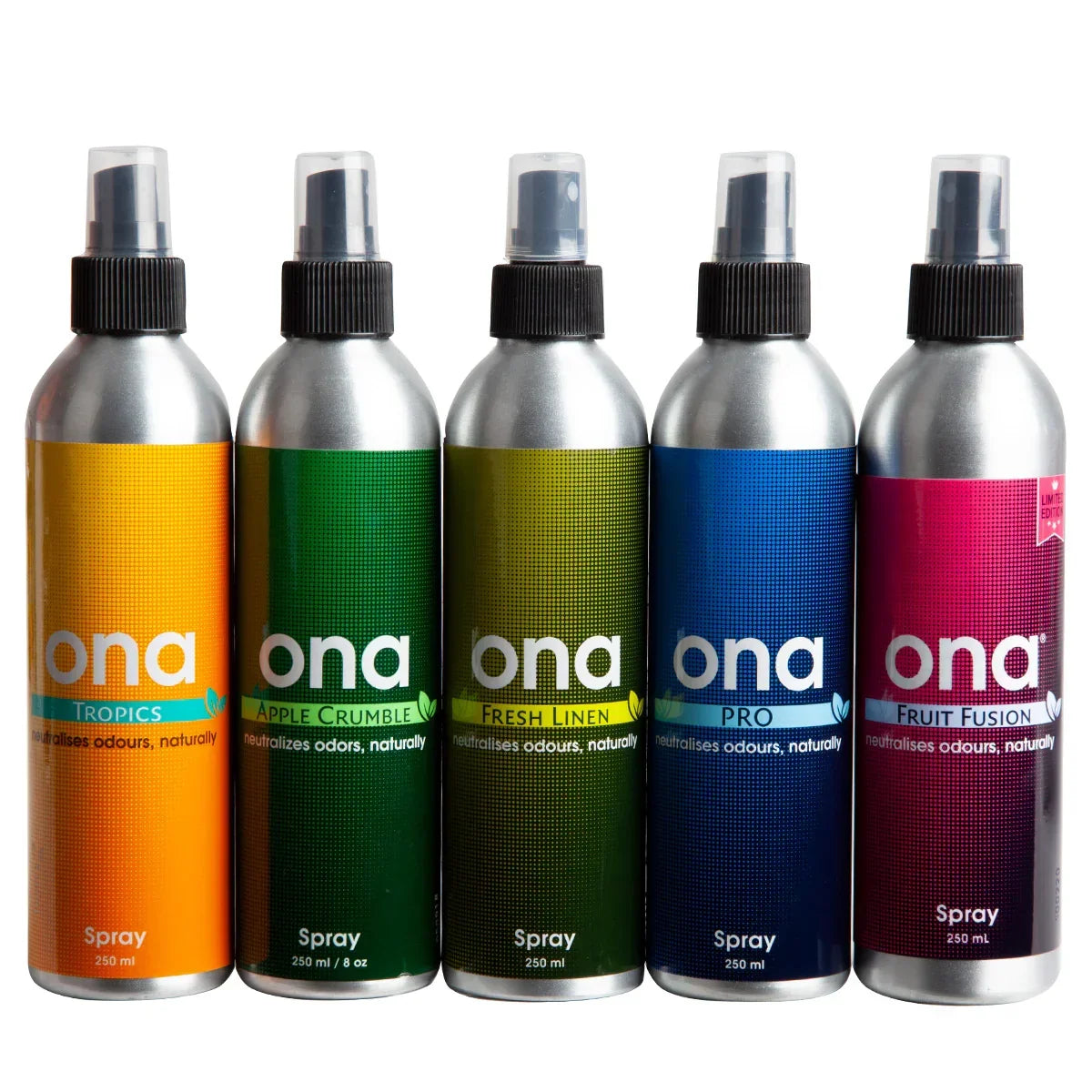 ONA Spray is a natural room spray that is ideal for eliminating smoke odours and additional foul smells on the go. Perfect