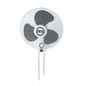 ora Wall Fans - Wall Fan - 16" - 3 Blade - DiscountHydro.com - 19.00 - Fans & Filters > Circulations Fans, GAS (Global Air Supplies), Ora, Wall Fan