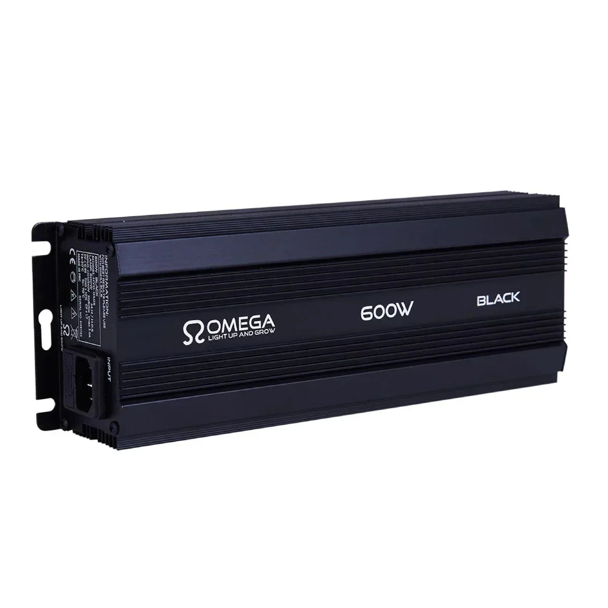 For maximum yields, choose the very latest in ballast technology For maximum yields, the 600W Omega Ballast will deliver.