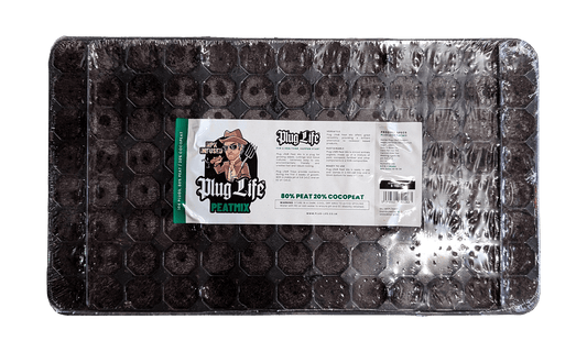 Plug Life/Grow Plugz Peat Mix 80/20 Tray 104cell