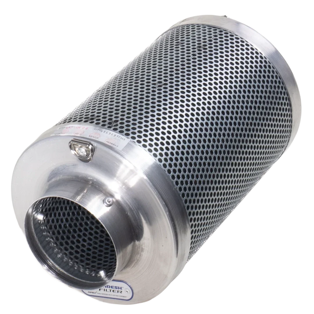 Phresh Filters Phresh Carbon Filters are packed with APEX 4-8 virgin activated carbon. Specially selected for its grain size