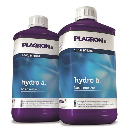 Plagron Hydro A&B - 1L - DiscountHydro.com - 14.90 - Nutrients & Additives > A B, plagron
