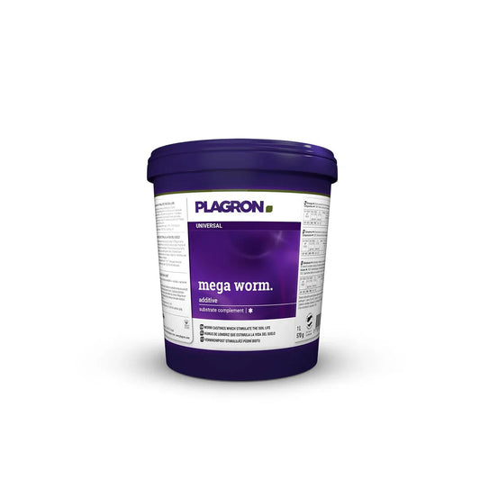 Plagron Mega Worm Boost your plants with a premium natural soil improver crafted from high-quality worm castings. This
