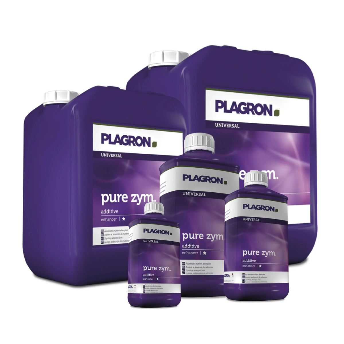 Plagron Pure Zym Unlock the full potential of your grow with a powerful, natural enzyme booster designed to optimize