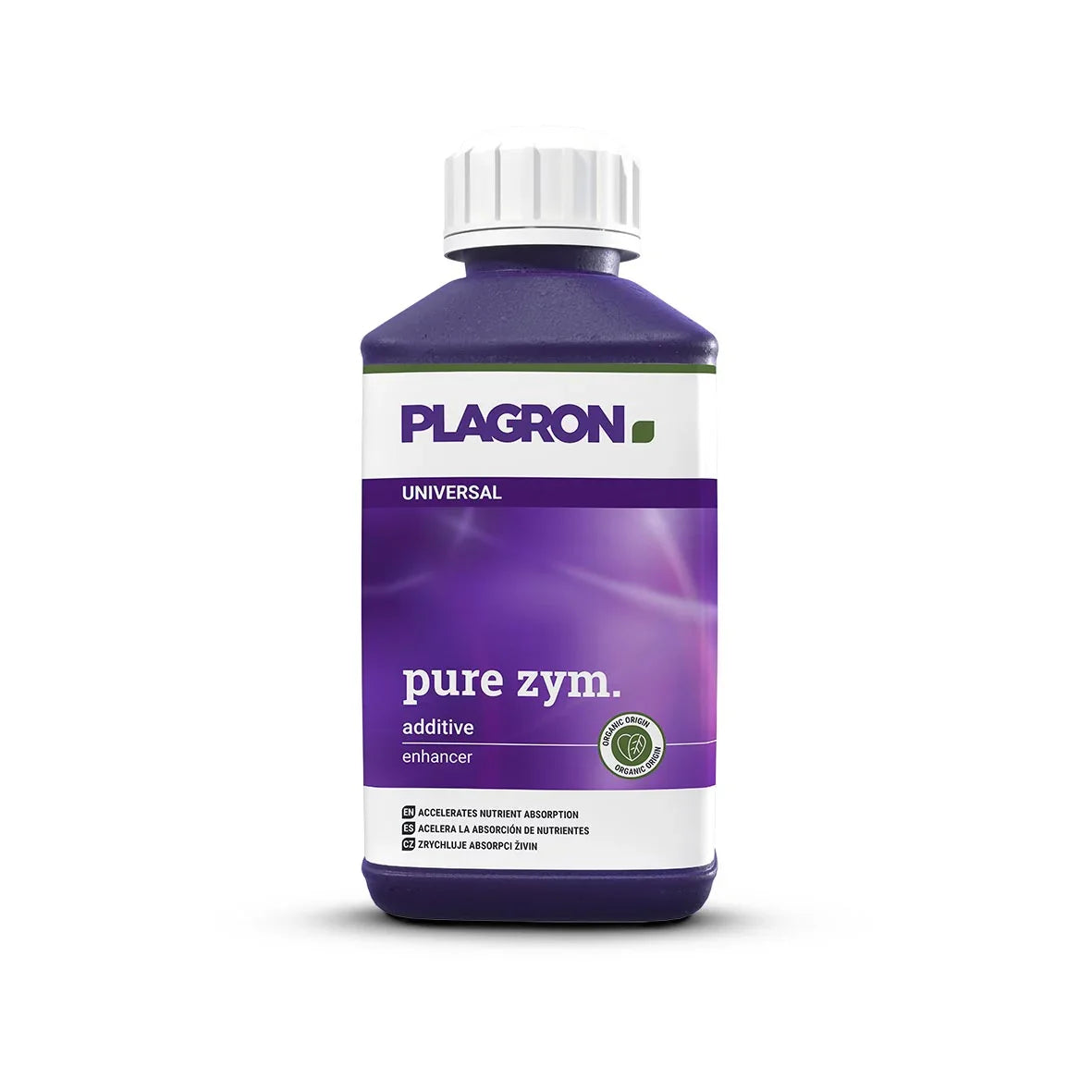Plagron Pure Zym Unlock the full potential of your grow with a powerful, natural enzyme booster designed to optimize