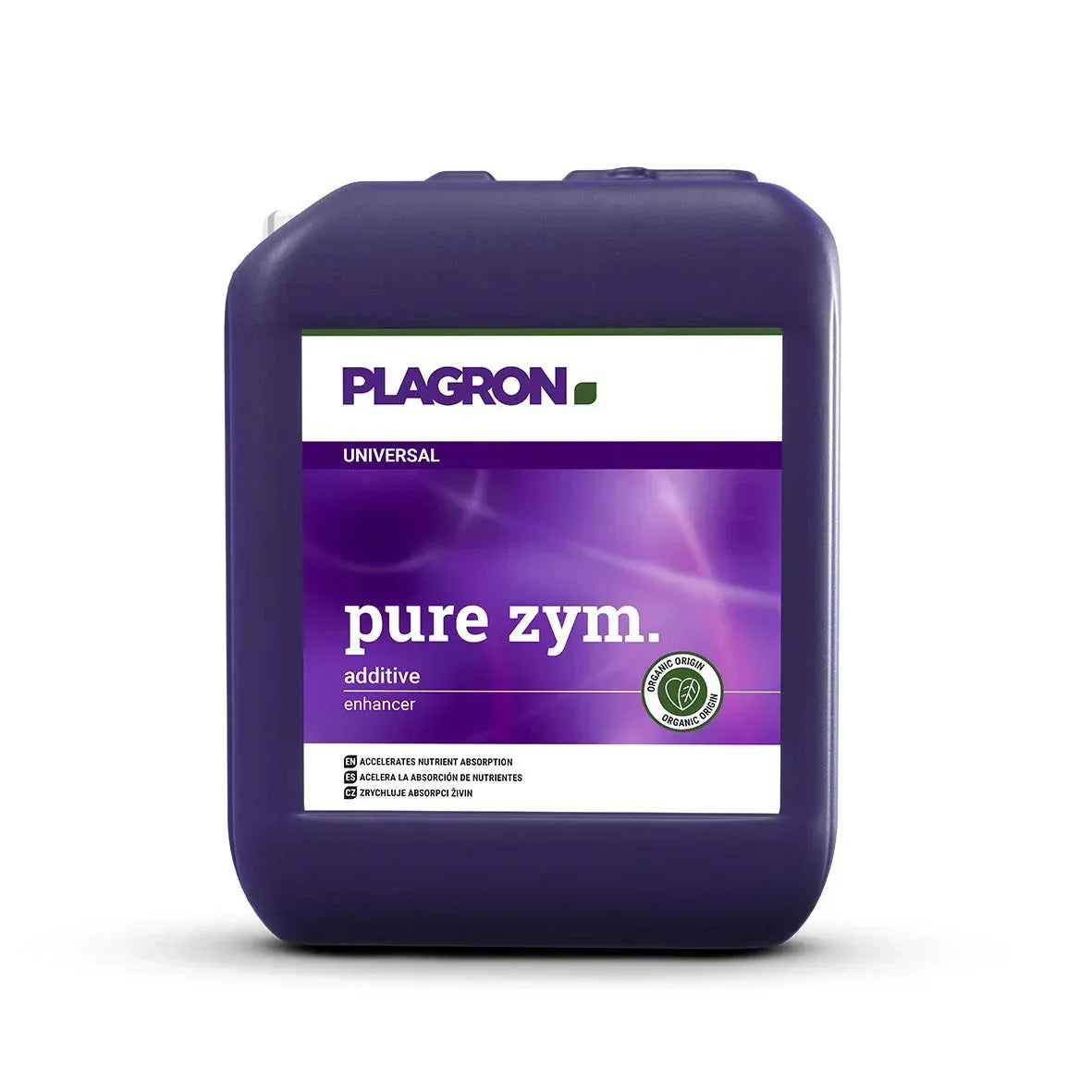 Plagron Pure Zym Unlock the full potential of your grow with a powerful, natural enzyme booster designed to optimize