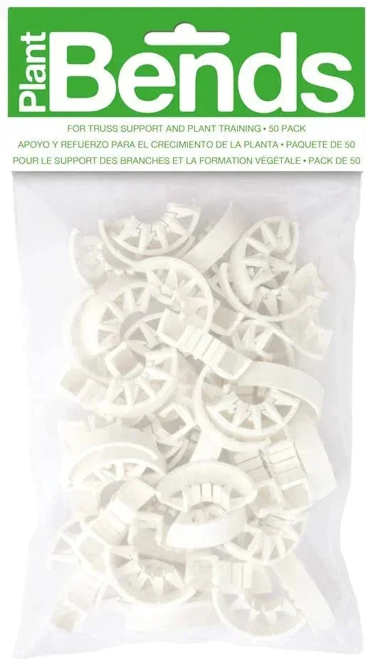 Plant Bends enable you to train leaves or stems to ensure a plant receives as much light as possible. They offer flexible