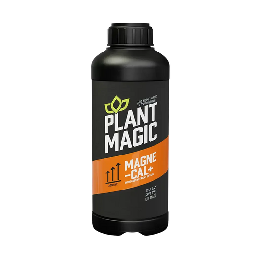 Plant Magic Magne Cal Prevents and cures magnesium deficiency which causes yellow leaves and boosts the effectiveness of