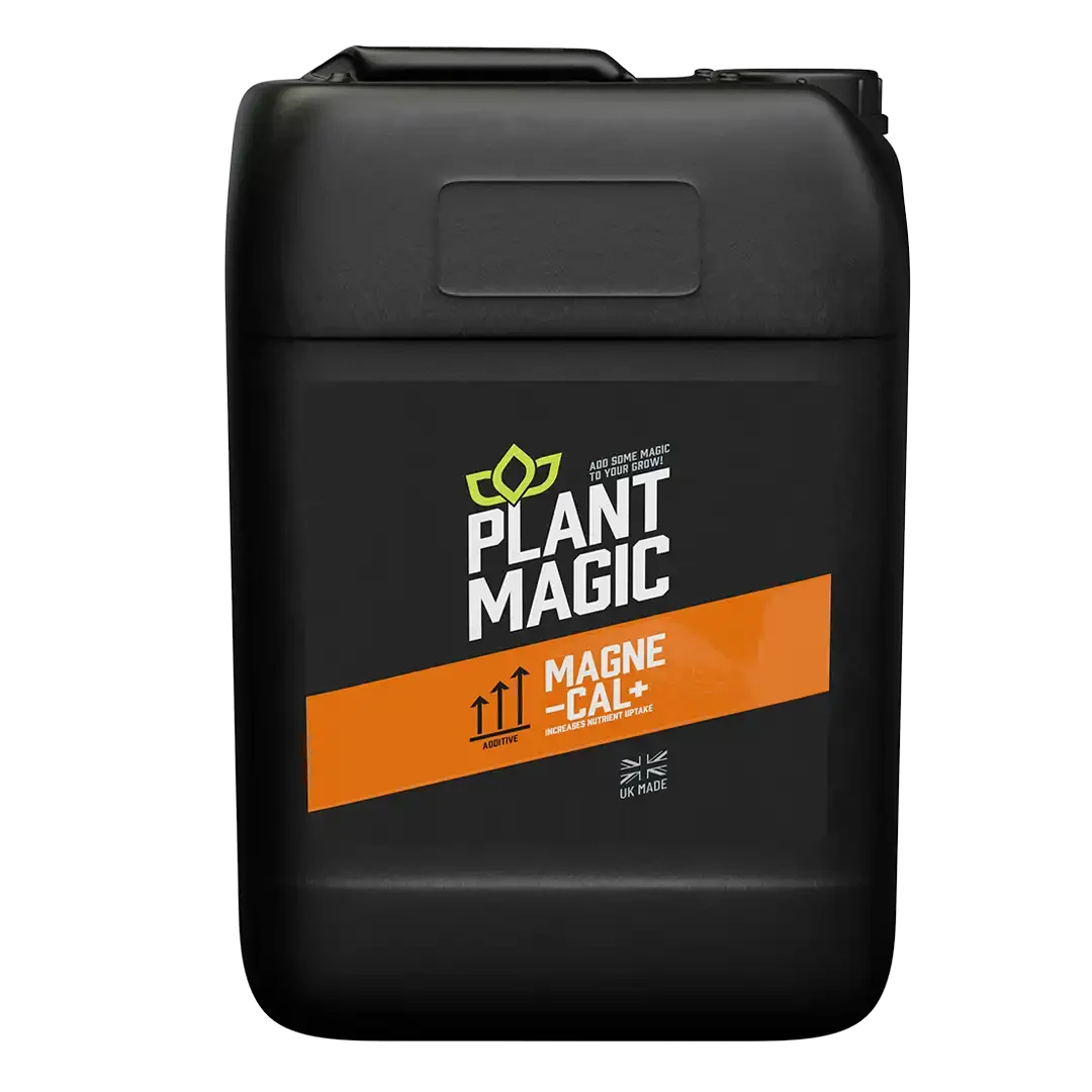 Plant Magic Magne Cal Prevents and cures magnesium deficiency which causes yellow leaves and boosts the effectiveness of