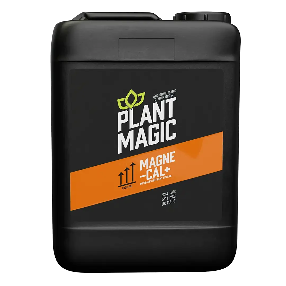 Plant Magic Magne Cal Prevents and cures magnesium deficiency which causes yellow leaves and boosts the effectiveness of