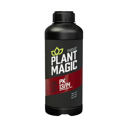 Plant Magic PK 13/14 Plant Magic PK – 13/14 contains the correct ratio of extra phosphorous and potassium for prolific