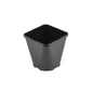 Plastic Pots Black square pots are useful for hand watering, flood and drain, drip feed systems or for your own homemade