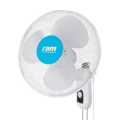 The RAM 400mm (16") wall fan is the ideal unit for a grow room. The oscillating fan comprises 16" blades and 3 speed