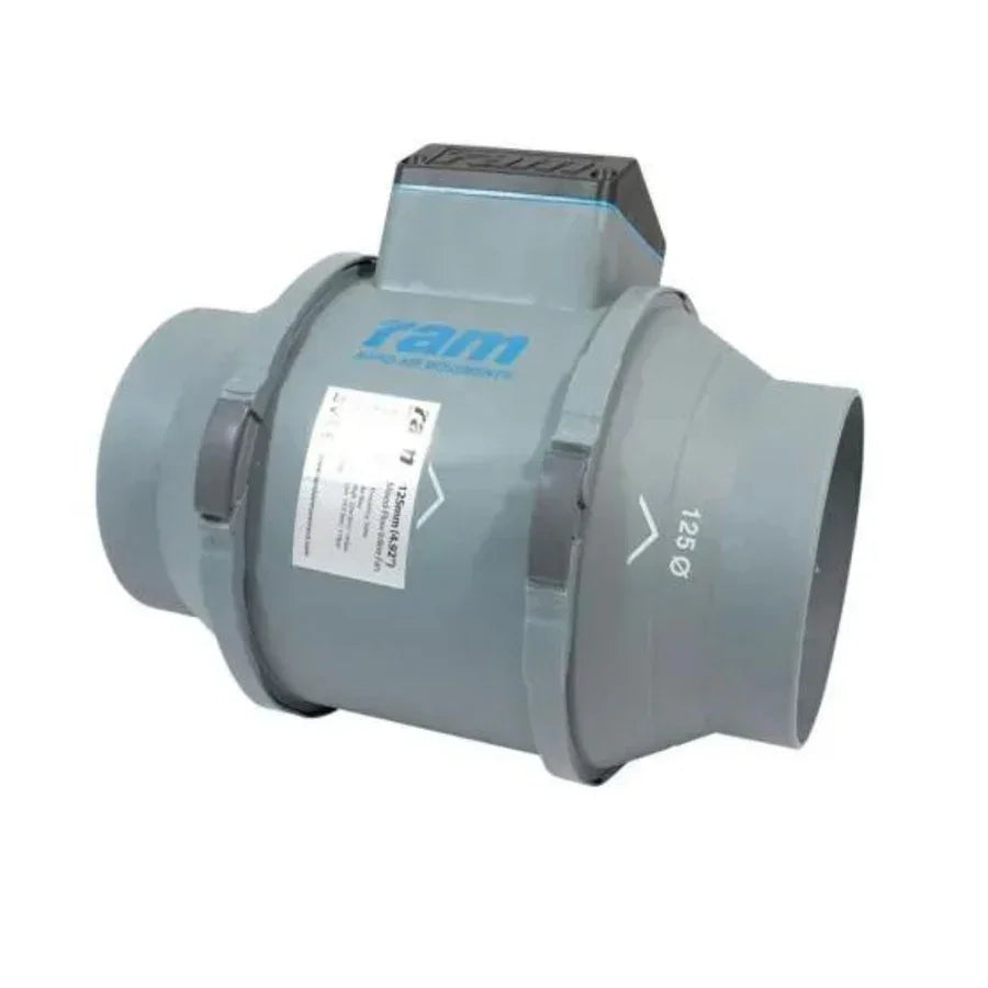 The RAM Mixed Flow fans are well built and offer great value for money. Each model features two speed settings that is
