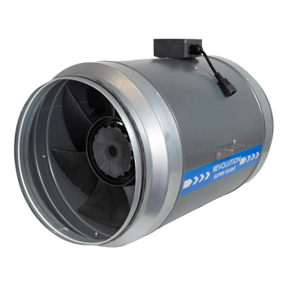 Revolution Super Silent High Power Stratos AC - (14inch) 355mm x 632mm - 4212 (m3/h) - DiscountHydro.com - 945.00 - Fans & Filters > Extractor Fans, GAS (Global Air Supplies)