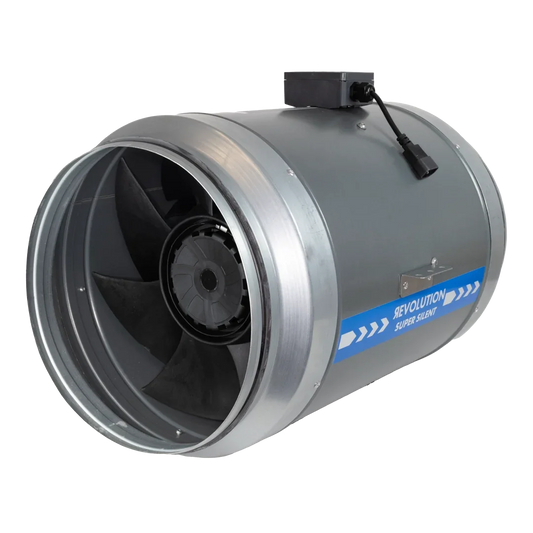 Revolution Super Silent High Power EC - (14inch) 355mm x 632mm - 5929 (m3/h) EC - DiscountHydro.com - 1298.00 - Fans & Filters > Extractor Fans, GAS (Global Air Supplies), Revolution (GAS)