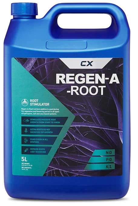 REGEN-A-ROOT ROOT STIMULATOR Regen-A-Root nutrient additive is used during the vegetative and flowering period in all types