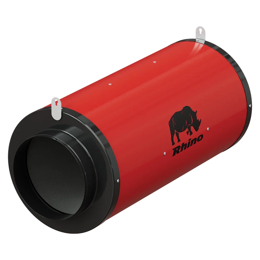 Rhino Ultra Silenced Fan The Rhino Ultra Silenced fan is the leading high-power fan for discreet horticultural activities.