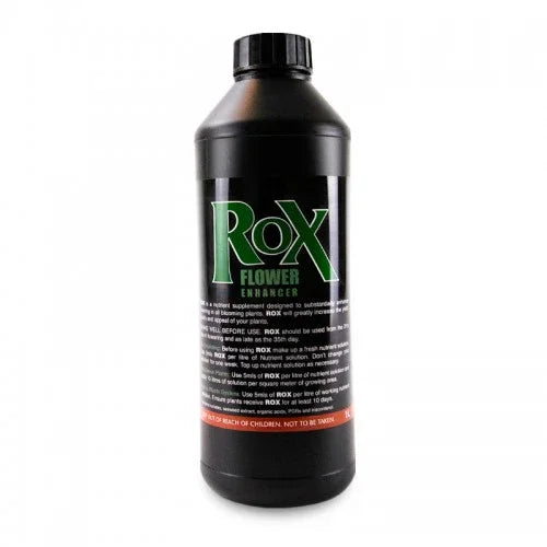 Rox Flower Enhancer (1L) Transform your hydroponic system in just two weeks with this super-strong bloom booster. Rox